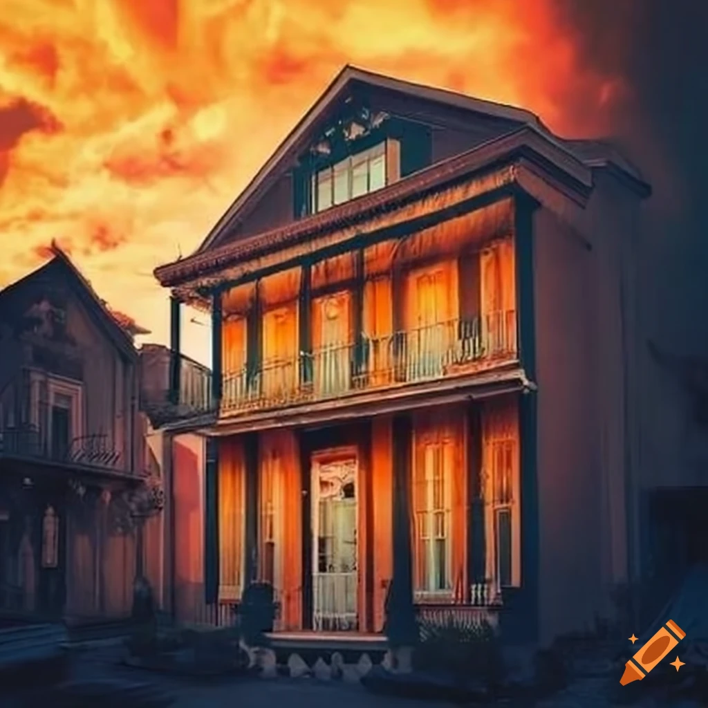 Cityscape Of New Orleans At Dusk