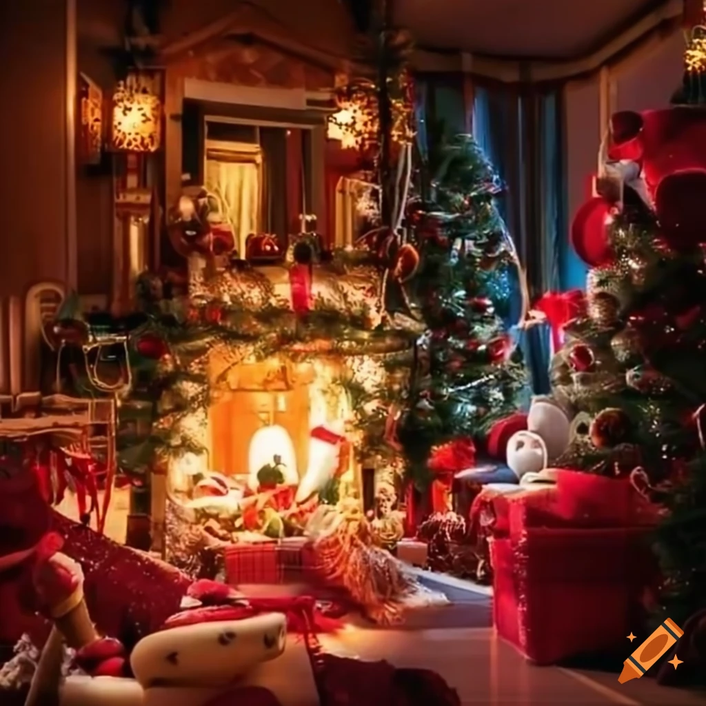 festive Christmas home decor