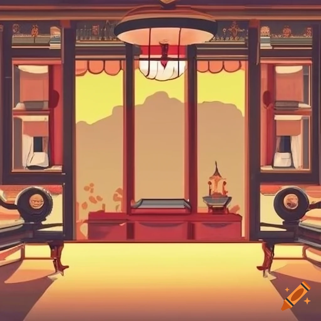 Interior Of A Traditional Chinese House On Craiyon