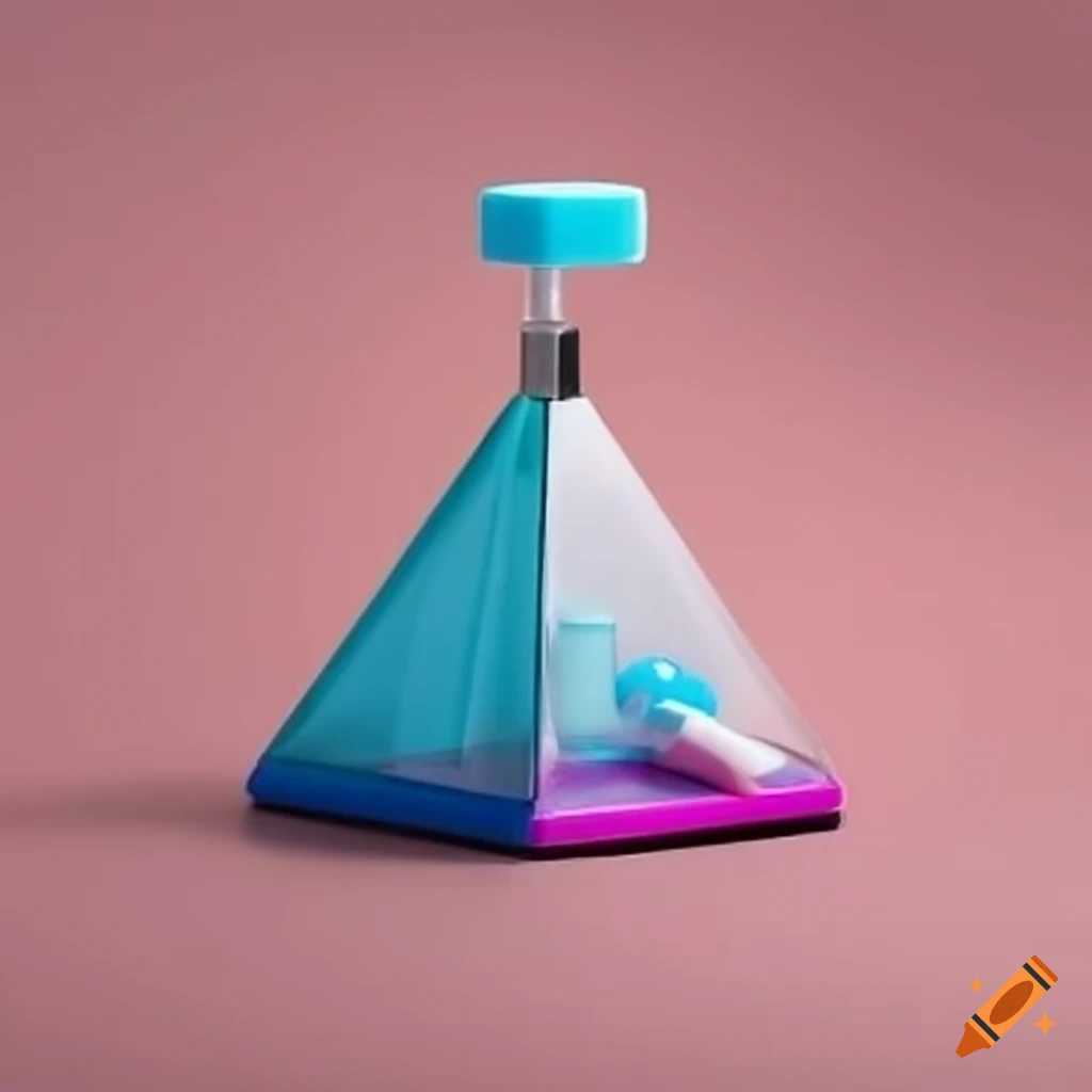Pyramid shaped Toothpaste Dispenser Pump On Craiyon