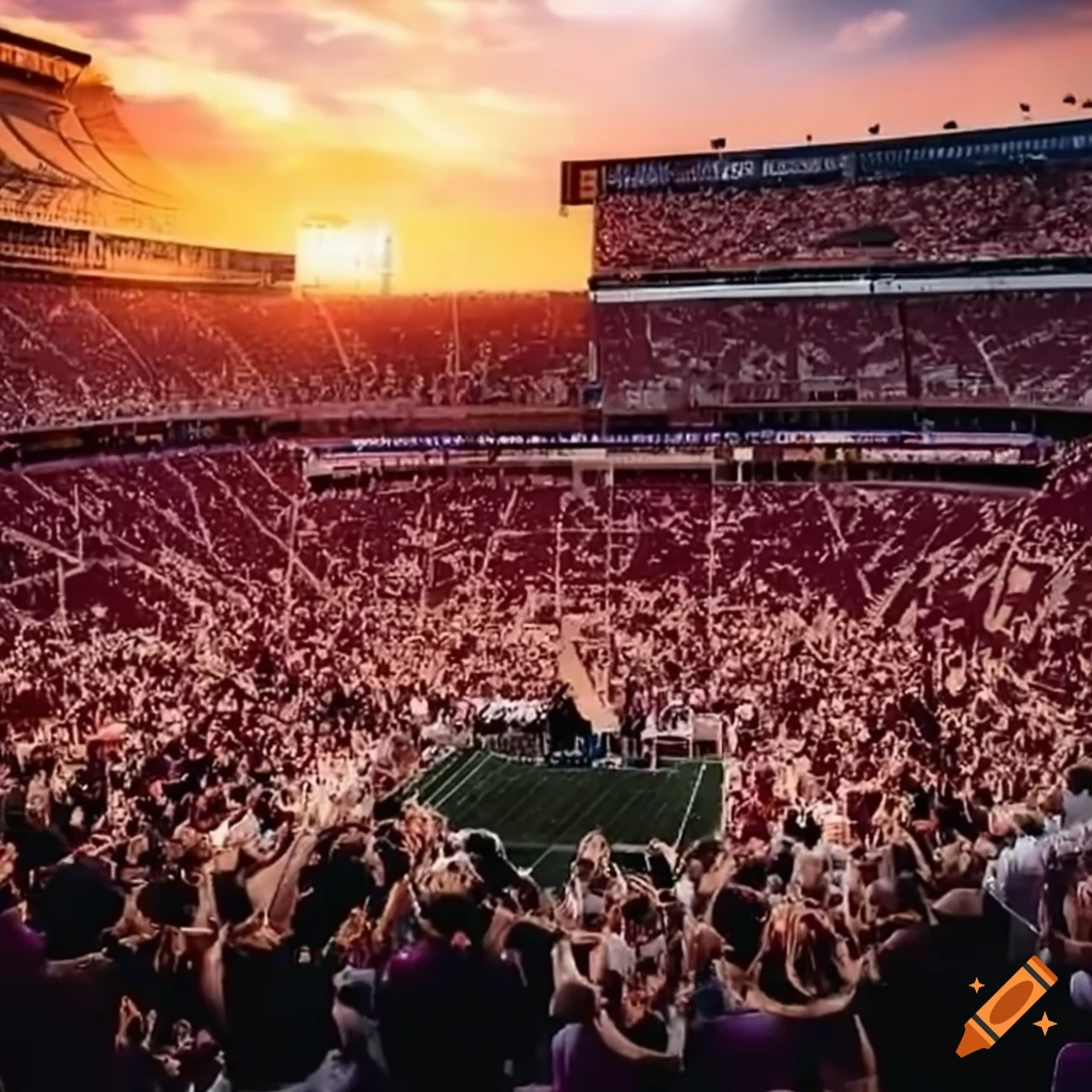 view of a packed football stadium in Texas A&M