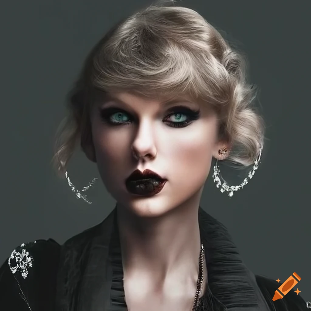 Full Body Portrait Of Taylor Swift In Gothic Style On Craiyon