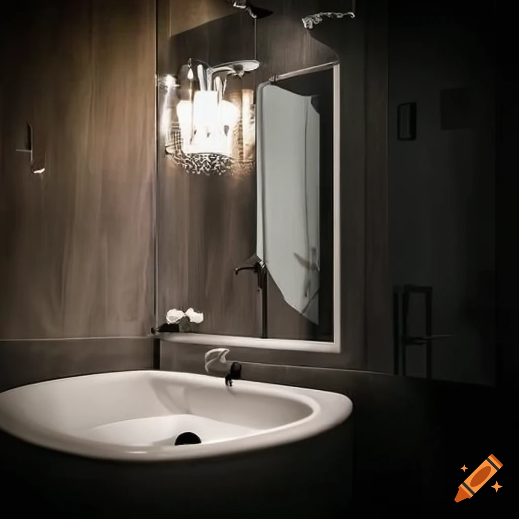 Clean and comfortable bathroom with shower, bathtub, and toilet on Craiyon