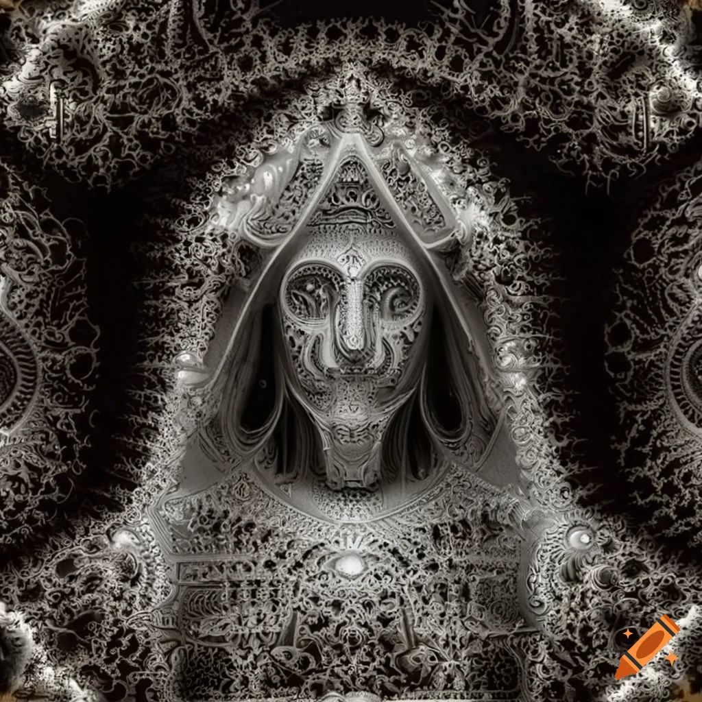 Conceptual art of a high priest of noneuclidian geometry