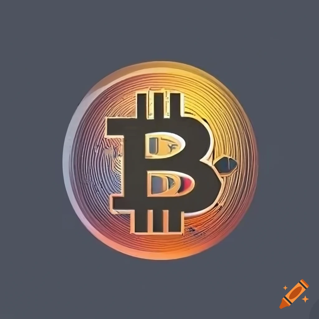 Logo of a cryptocurrency on Craiyon