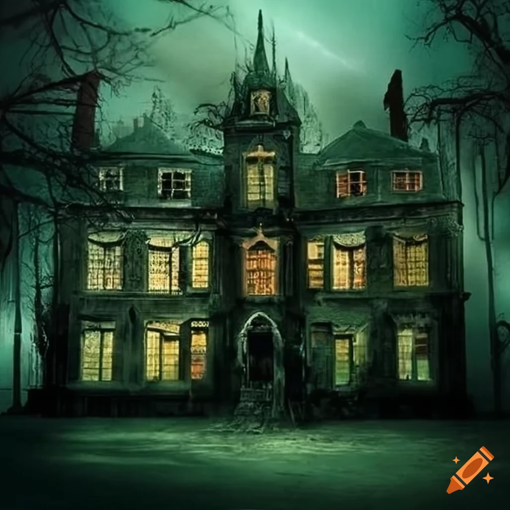 image of a haunted hall