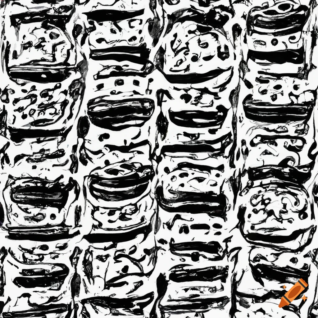 colorful illustration of many shoes
