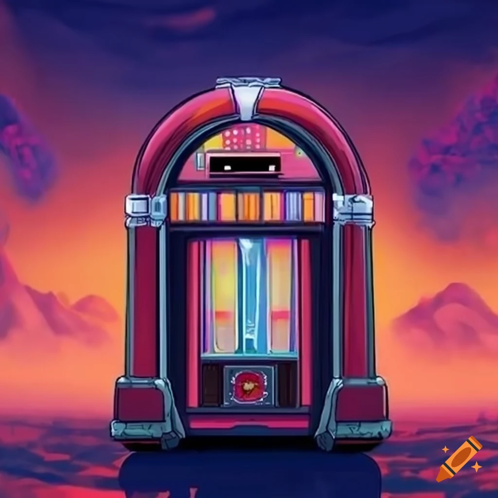 90s Anime style Sci fi Drawing Of A Jukebox On Mars On Craiyon 90s-anime-style-sci-fi-drawing-of-a-jukebox-on-mars-on-craiyon