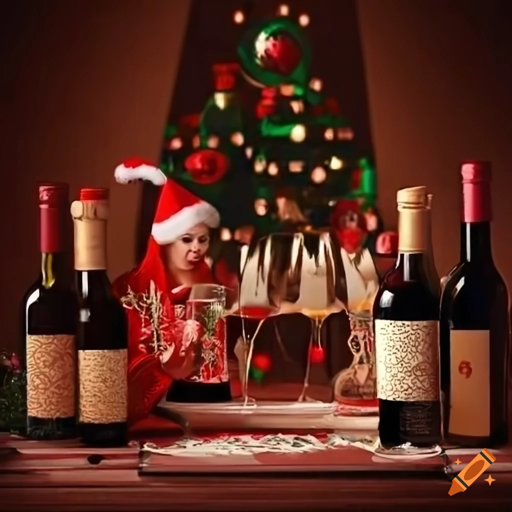 christmas-party-with-friends-and-lottery-tickets-on-craiyon