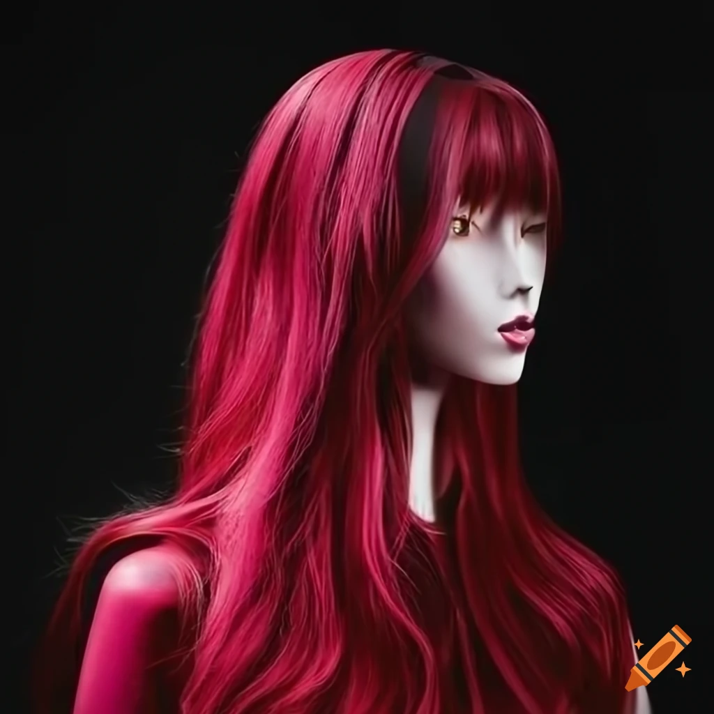 futuristic fashion mannequins in a luxury shopping mall