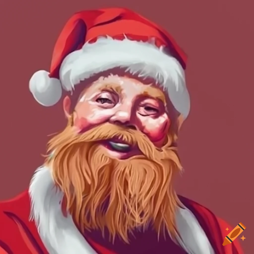 illustration of Santa Claus