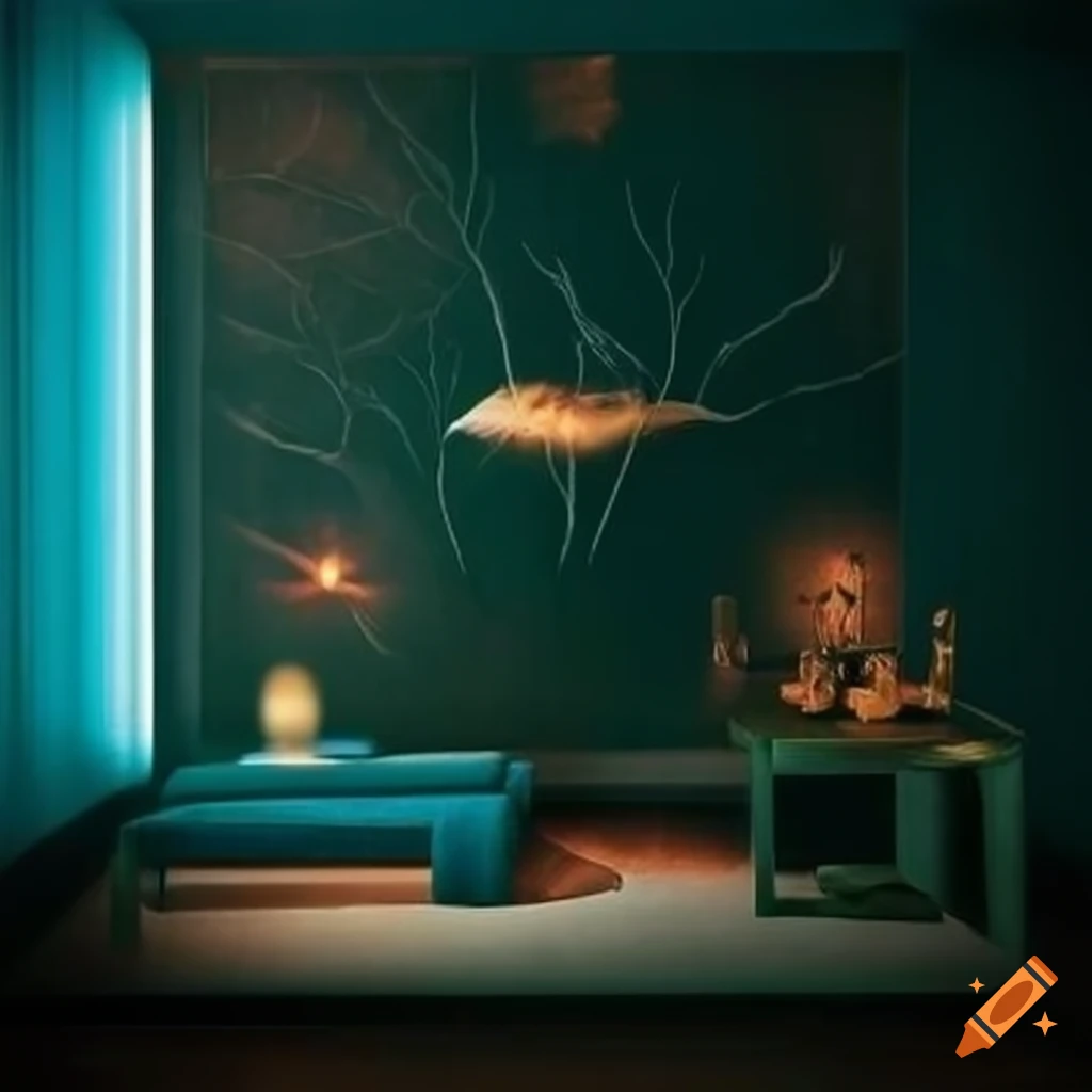 zen room with minimalist design