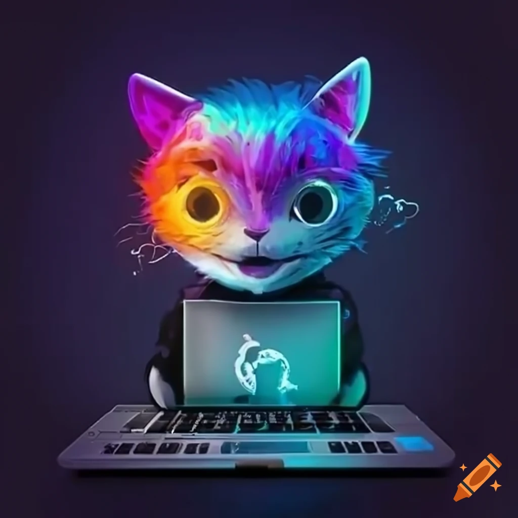 mascot-coding-on-a-macbook-pro-on-craiyon