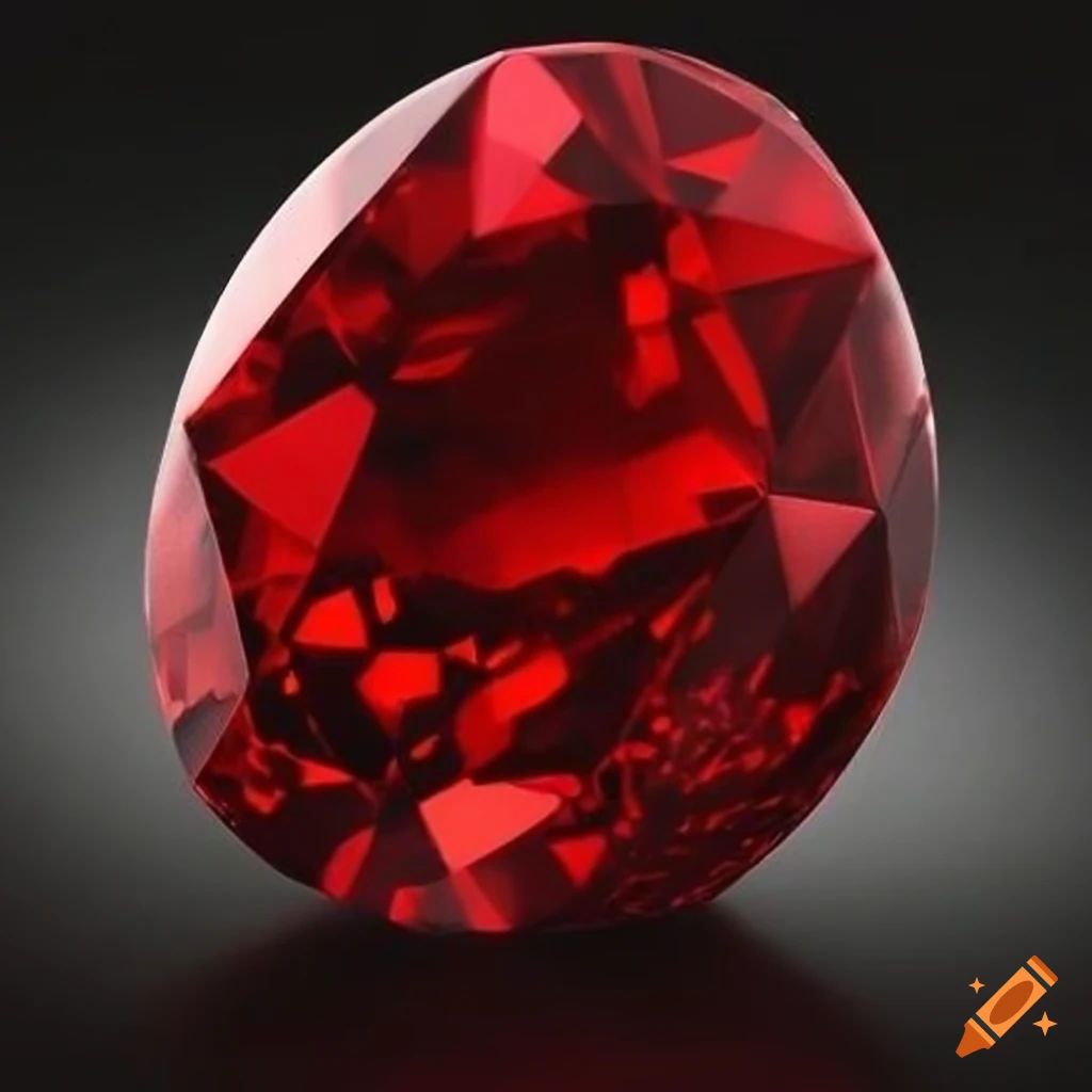 Red jewelry accessories on Craiyon