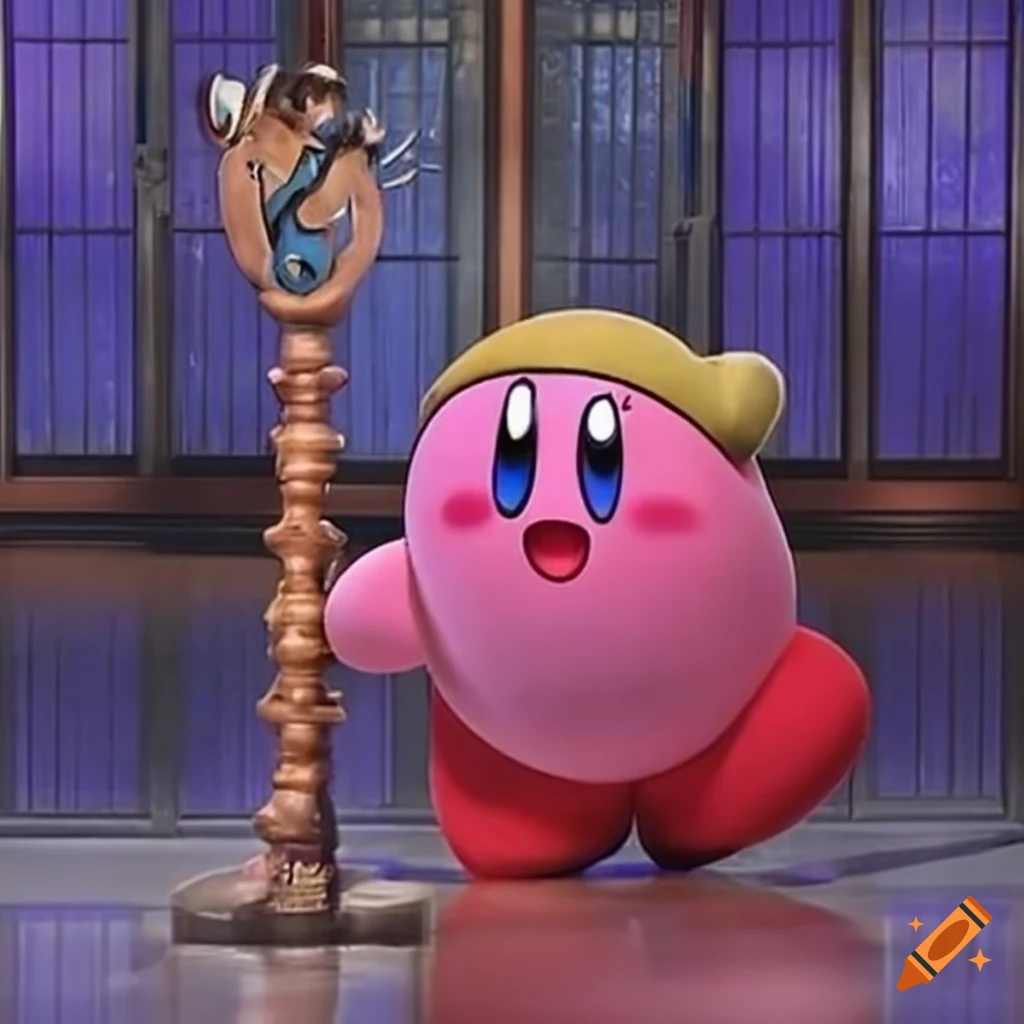 Kirby as host of snl on Craiyon