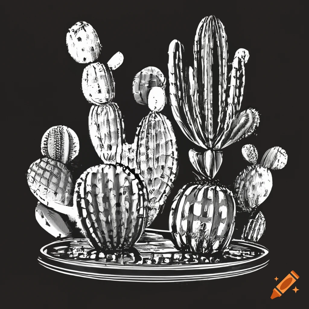 woodcut style poster with the title Gastronomia Piauiense