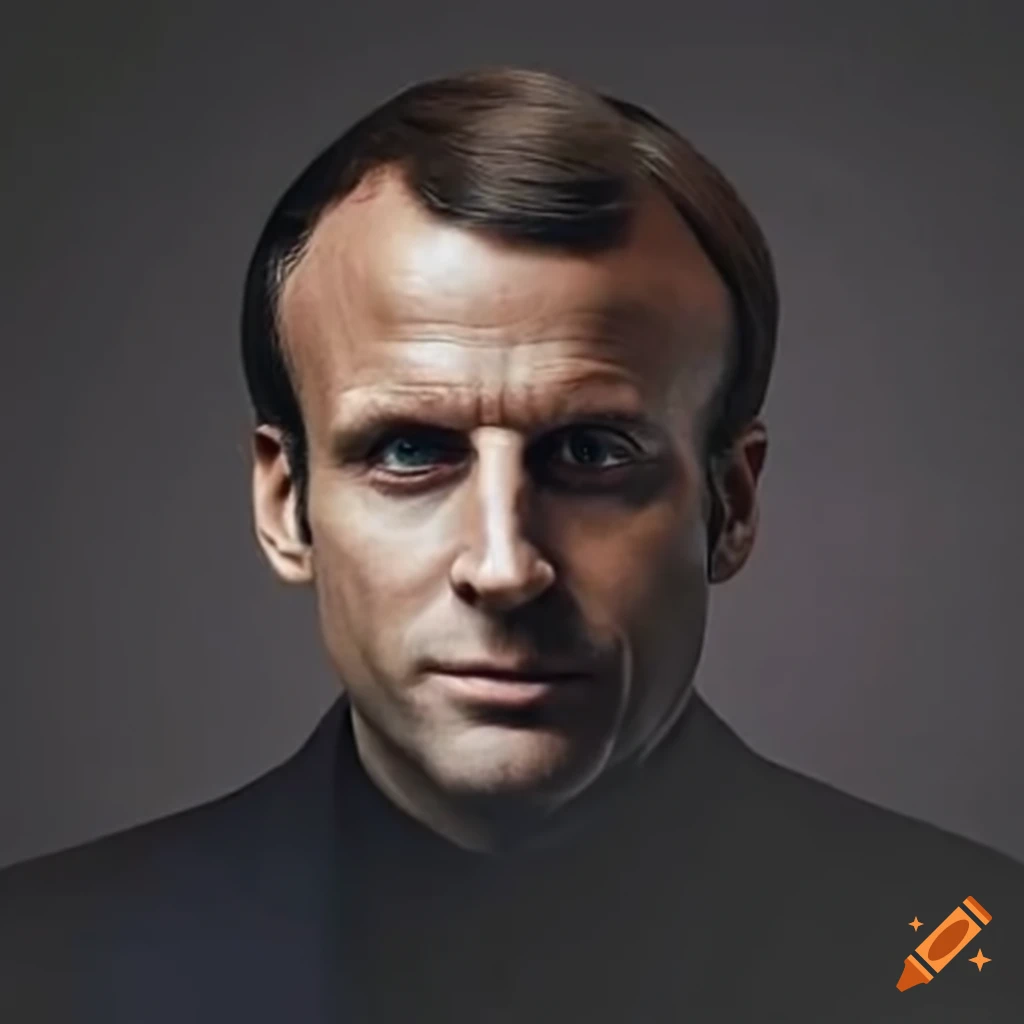 portrait-of-emmanuel-macron-deep-in-thought-on-craiyon