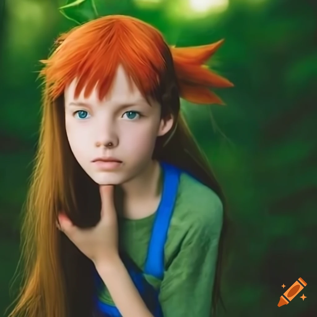 realistic depiction of Misty from Pokemon