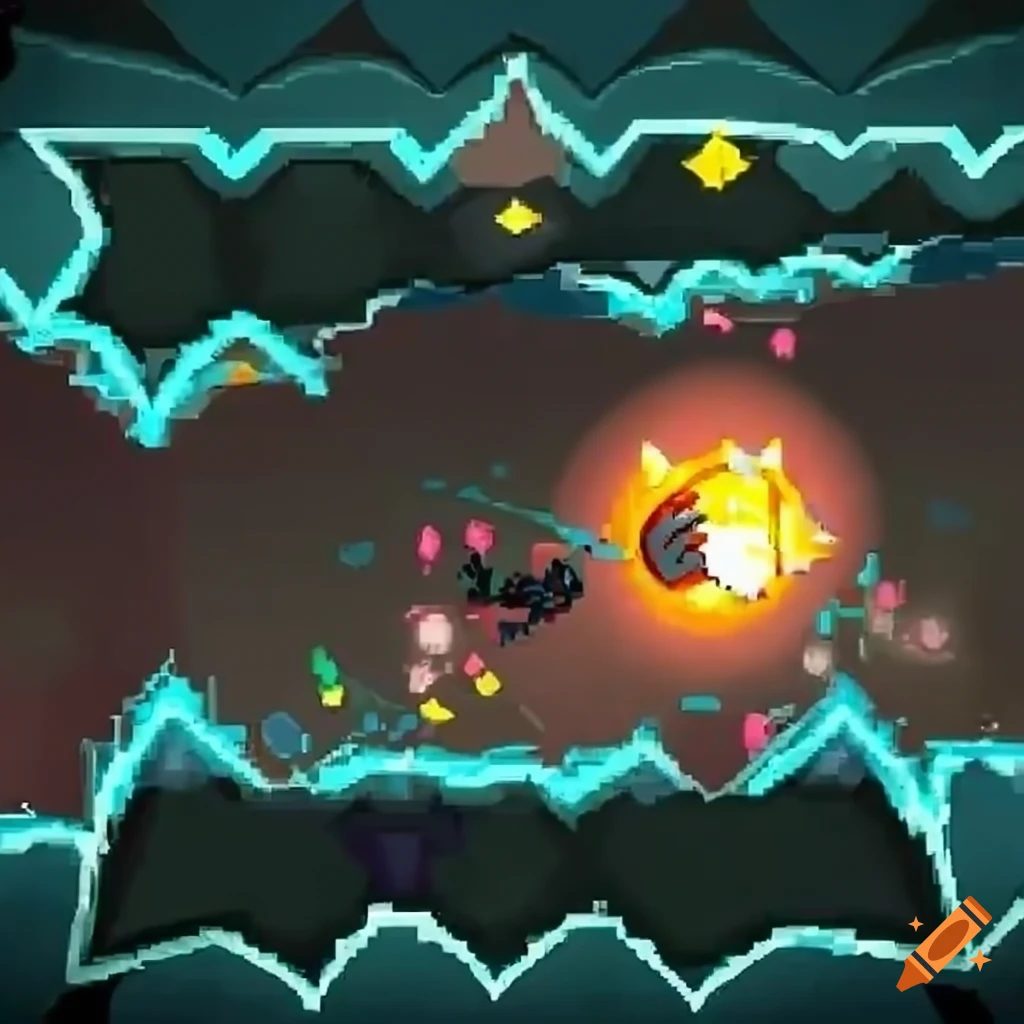 Geometry dash update 2 2 explorers level with swing copter gamemode on