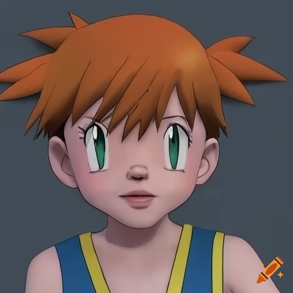 artwork of Misty from Pokemon