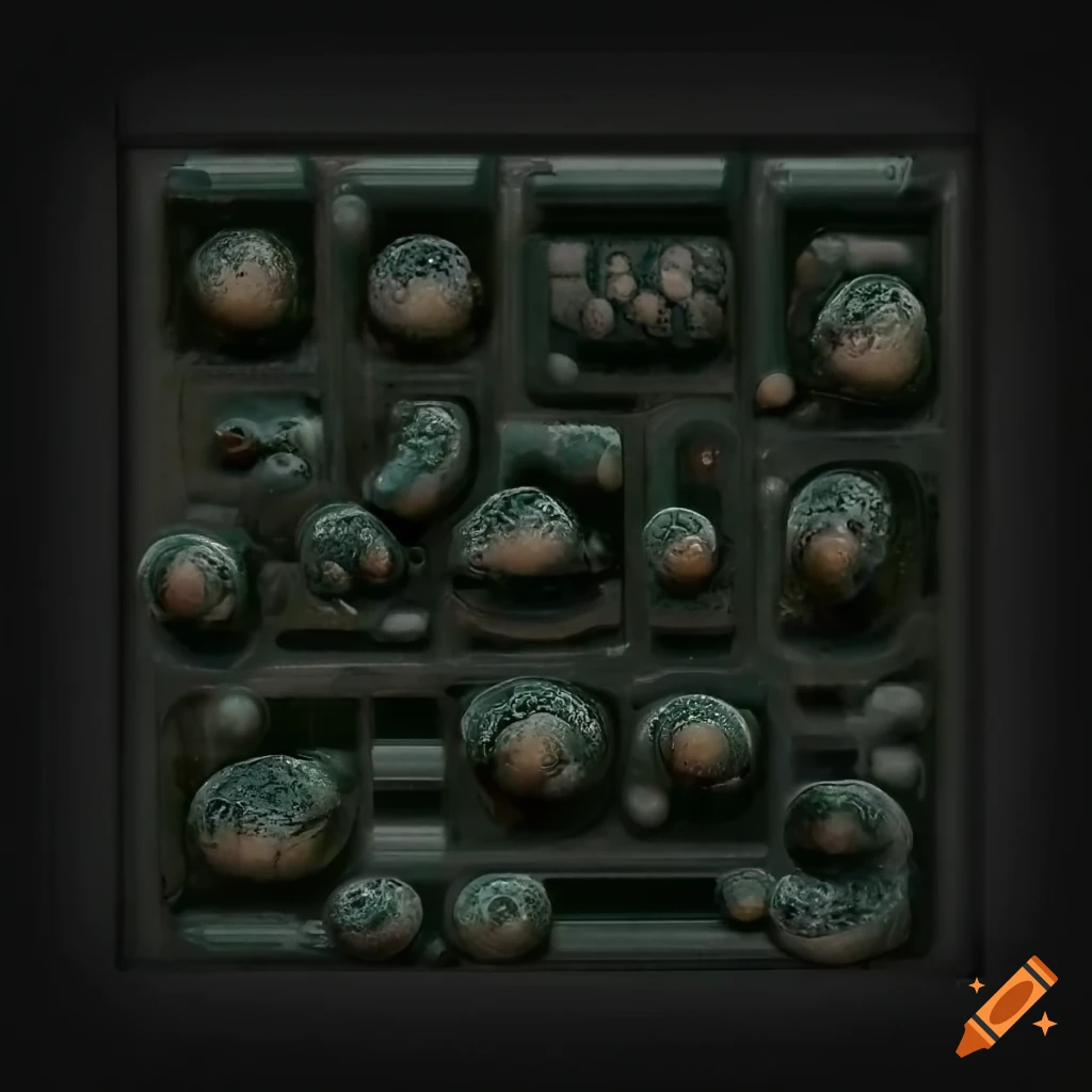 H.R. Giger inspired 2D game with creepy alien