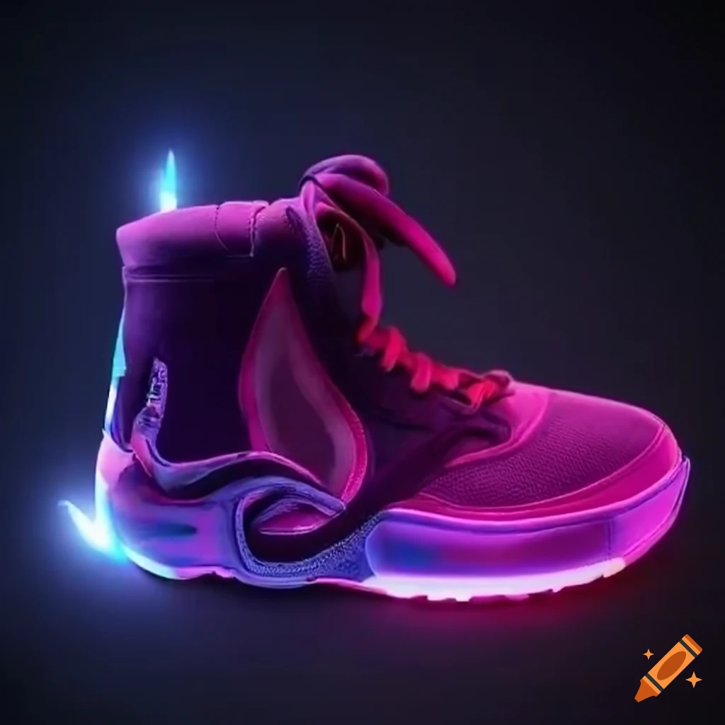 Digital artwork of nft sneakers