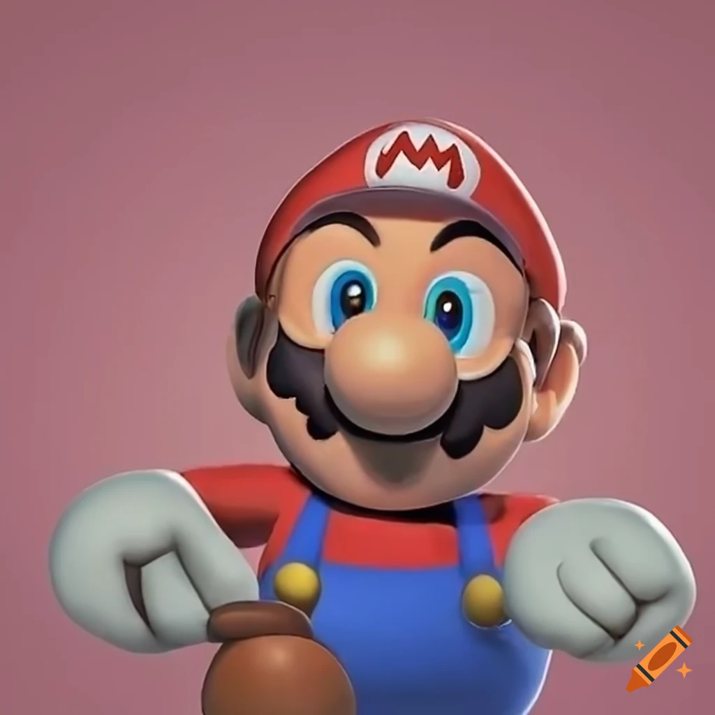 Funny image of mario unplugging a toaster on Craiyon