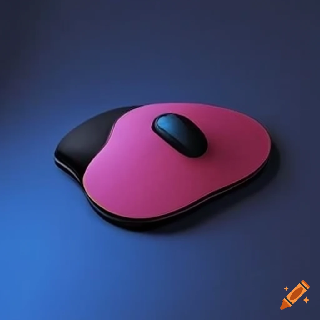 Ergonomic mouse pad for improved productivity and wrist support on Craiyon