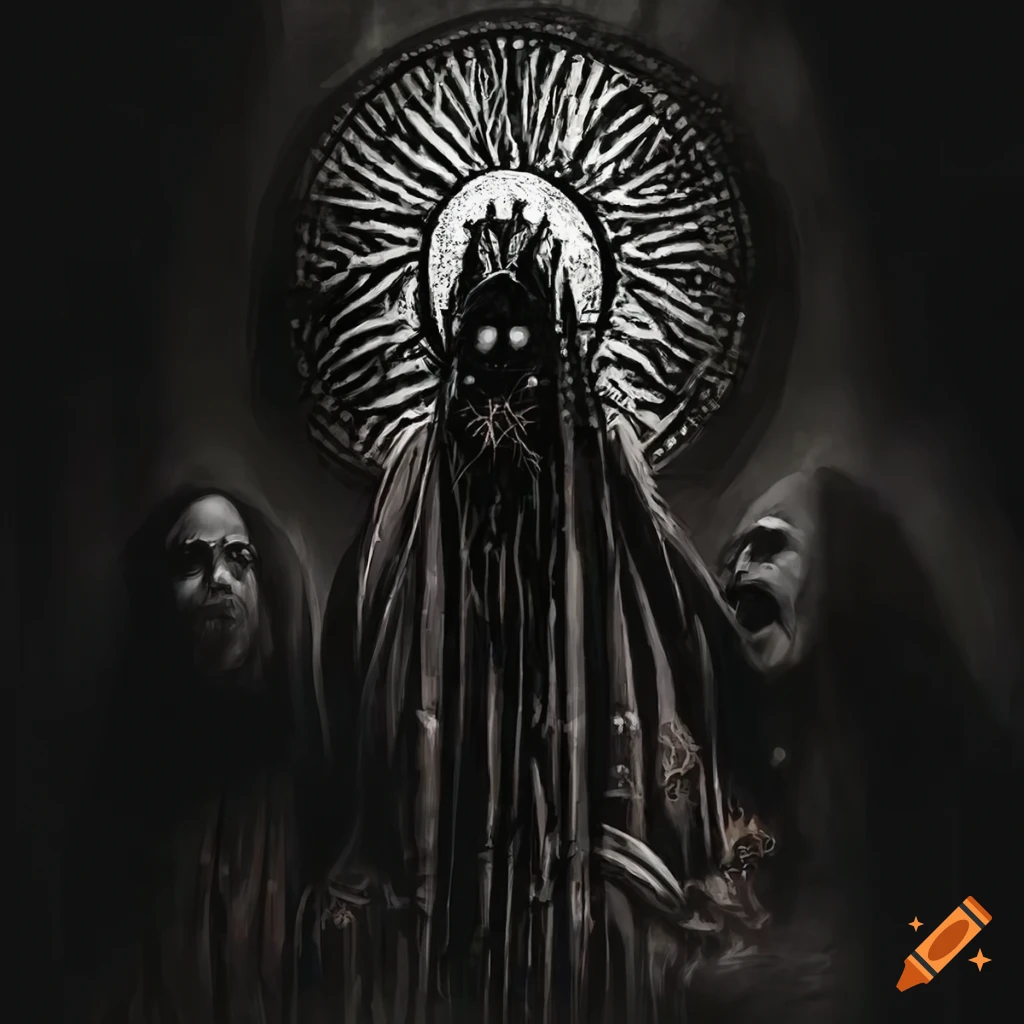 Black Metal Album Cover