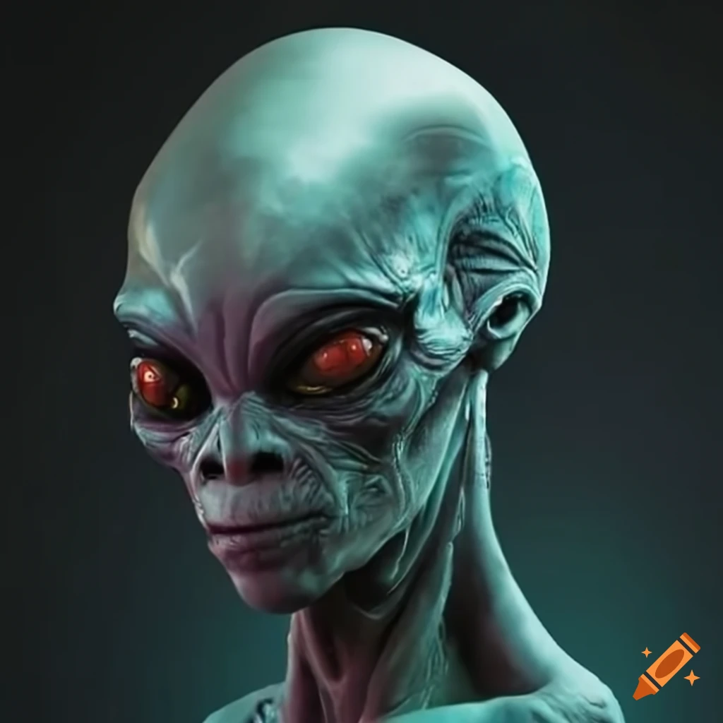 illustration of an alien creature