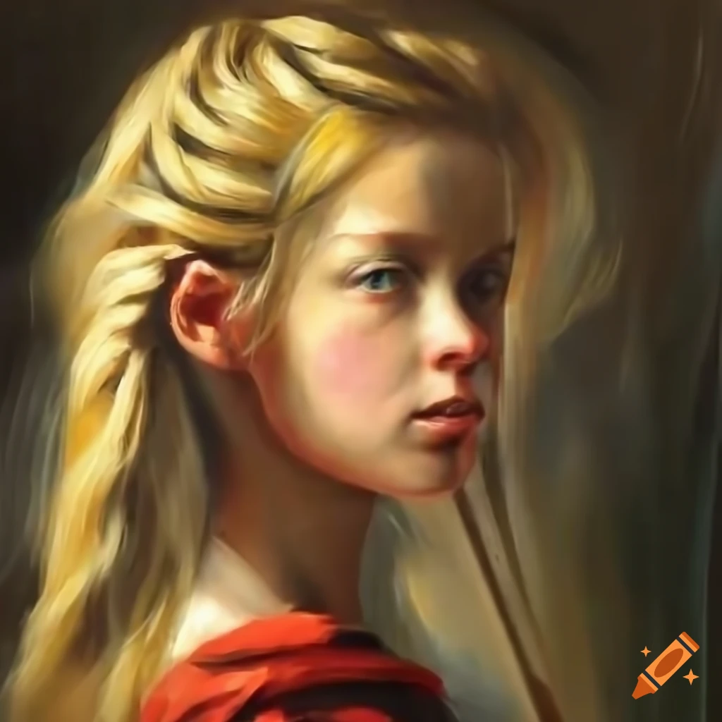 Fantasy Character With Braided Blonde Hair And A Sword On Craiyon Fantasy Character With Braided Blonde Hair And A Sword On Craiyon