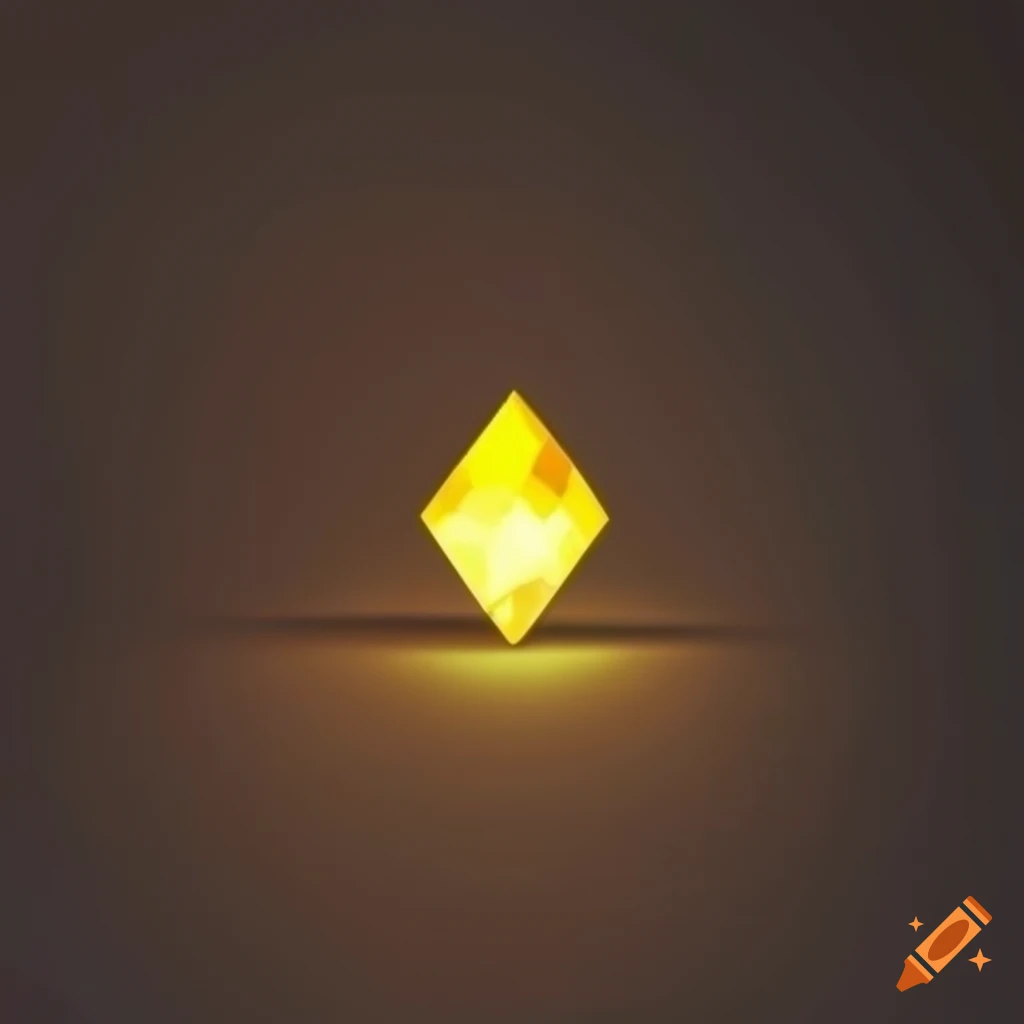 glowing-orange-diamond-on-black-background-on-craiyon