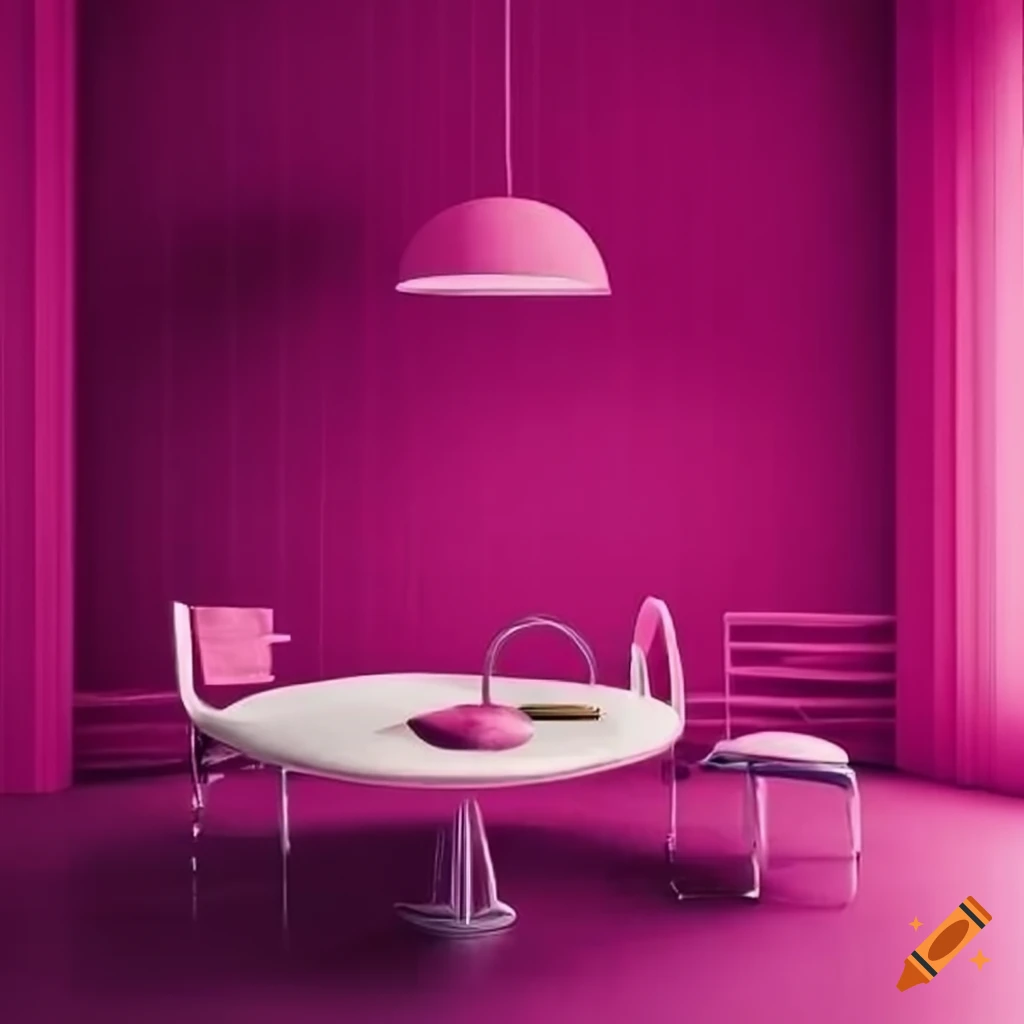 pink-office-room-with-modern-decor-on-craiyon