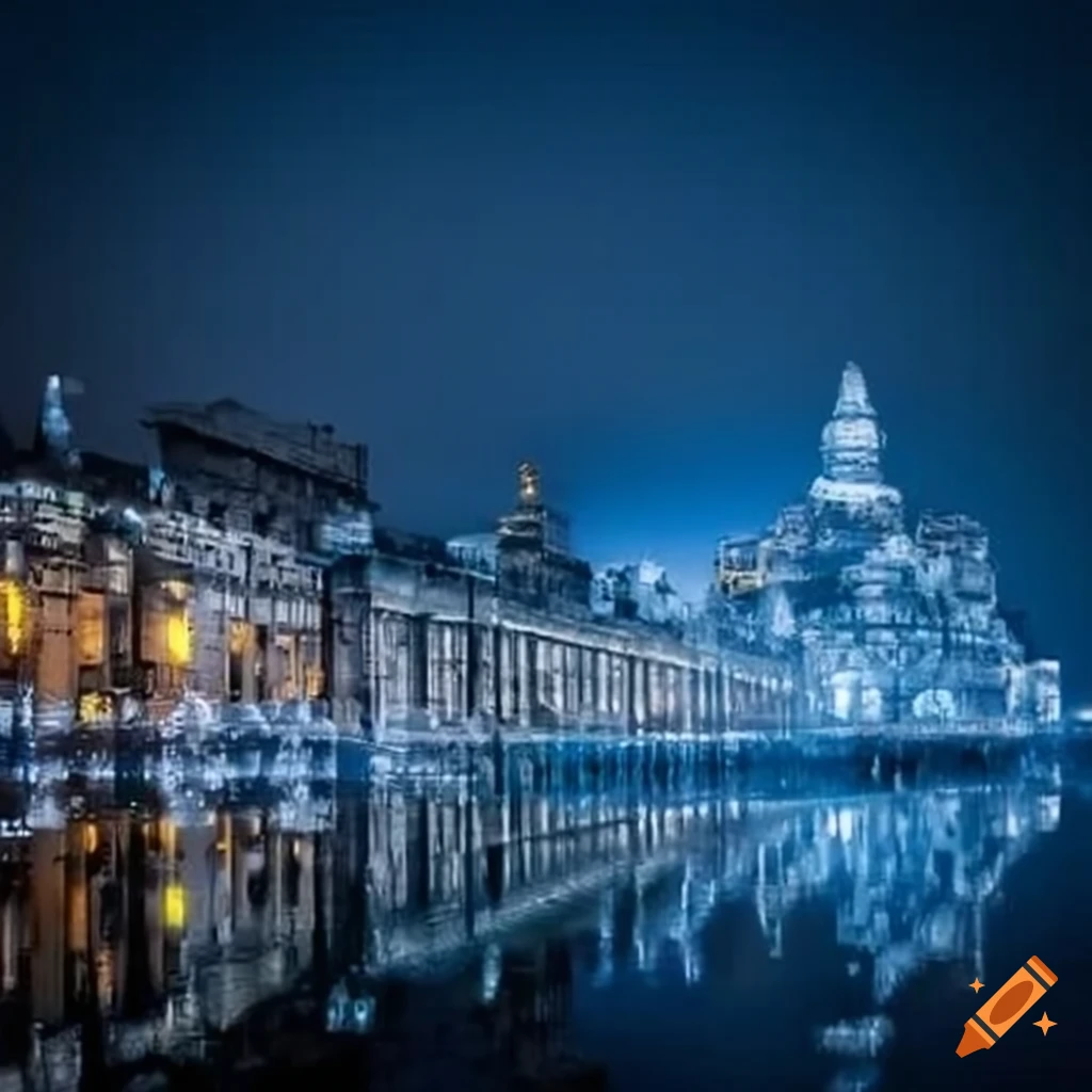 Kolkata city covered in ice