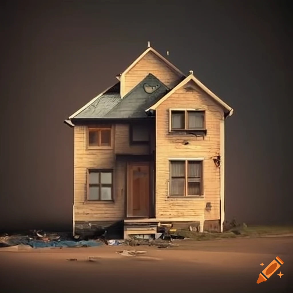 house being boarded up for protection
