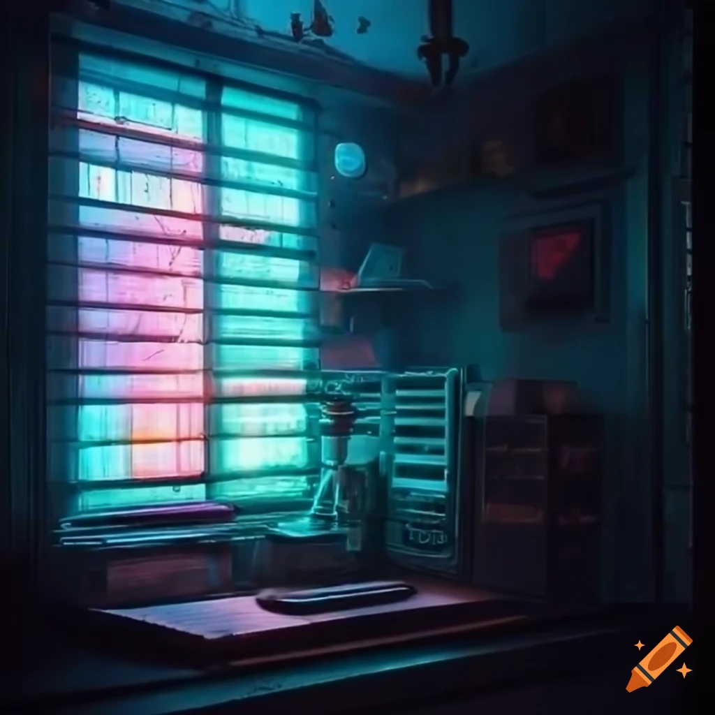 Cyberpunk Appartment With Fuschia Light On Craiyon dazzling-golden-rays-of-light-on-craiyon