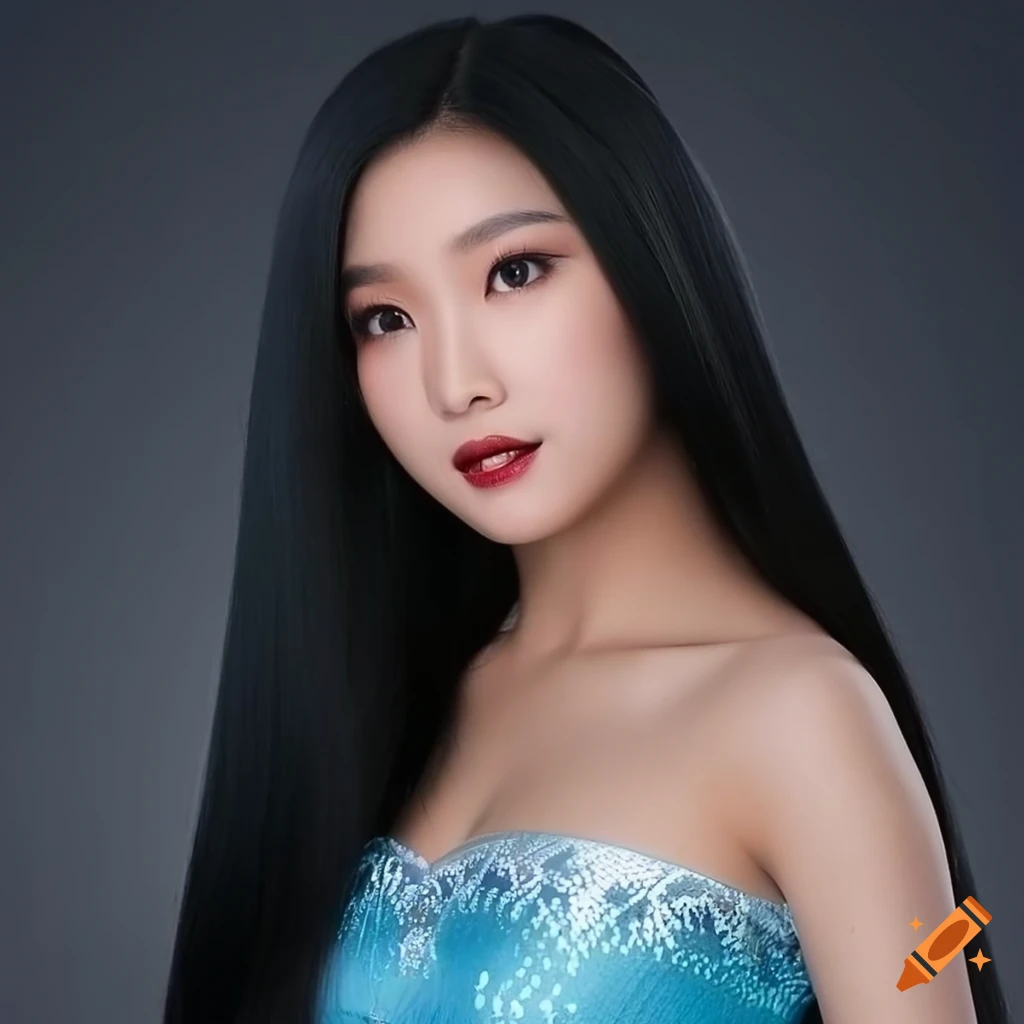 cosplay of Elsa transforming into Mulan