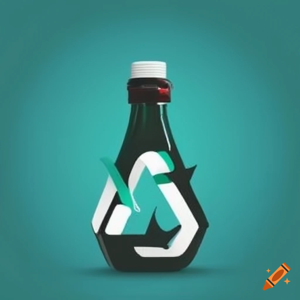 Logo for pet bottle recycling company on Craiyon