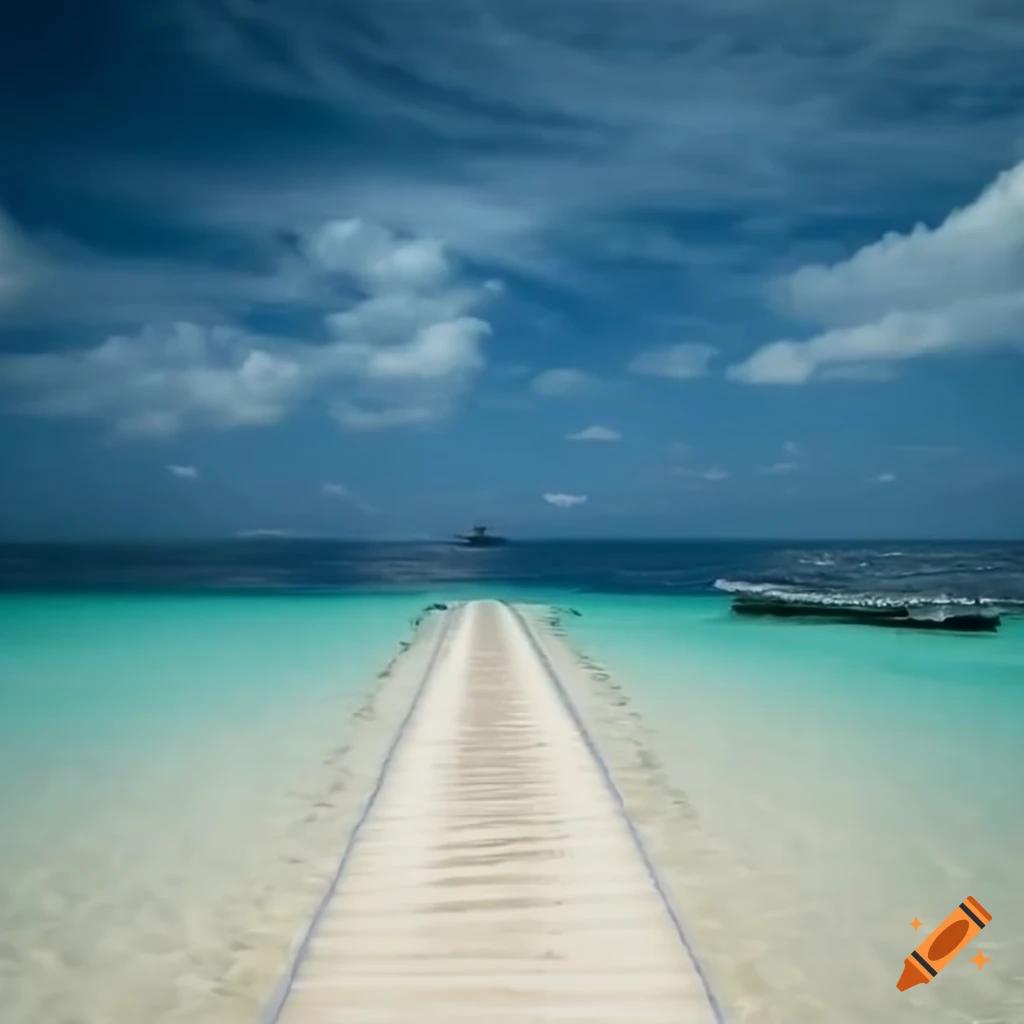 Picture of maldives beach on Craiyon