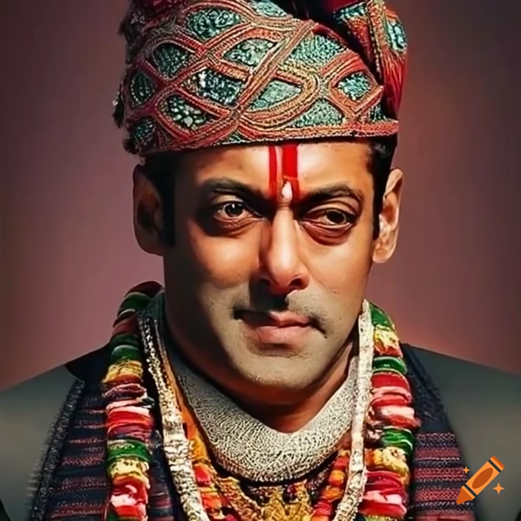 Salman Khan in Nepali traditional dress