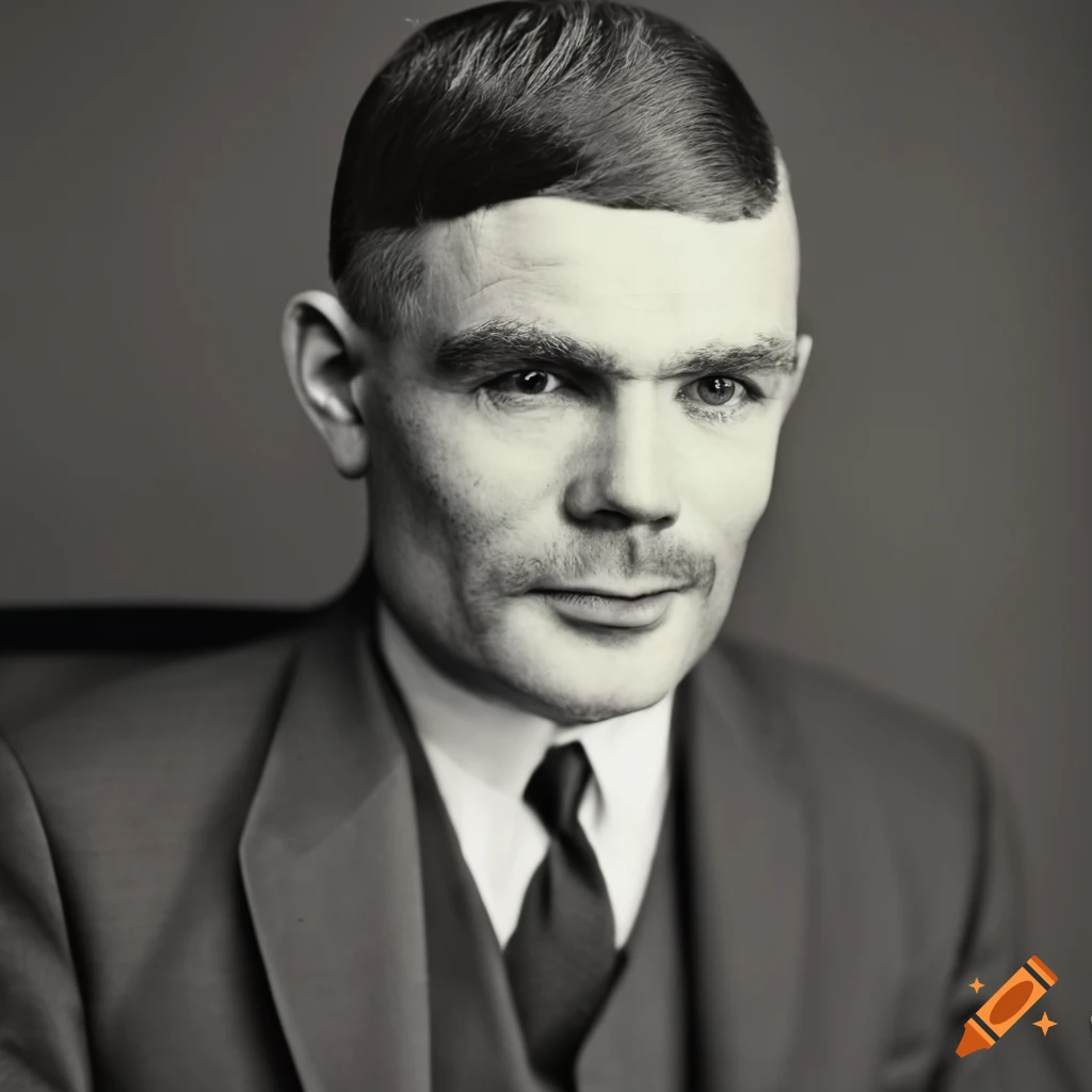 Portrait of alan turing