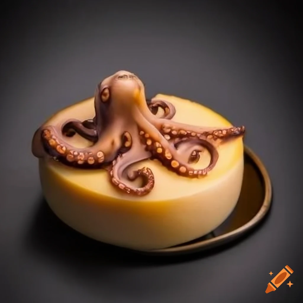 Sweaty octopus gouda cheese on Craiyon