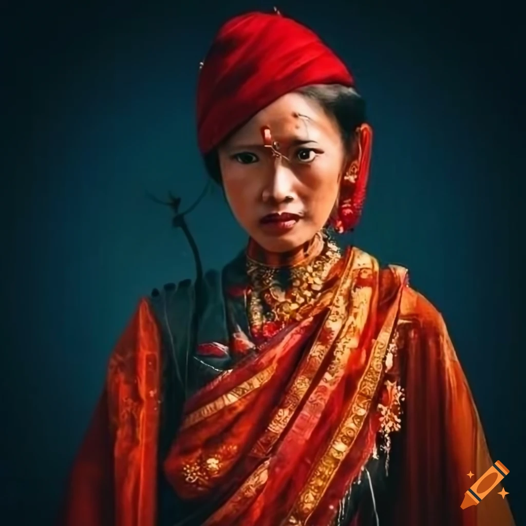 Custom Nepal Dress With Your Photo On Craiyon