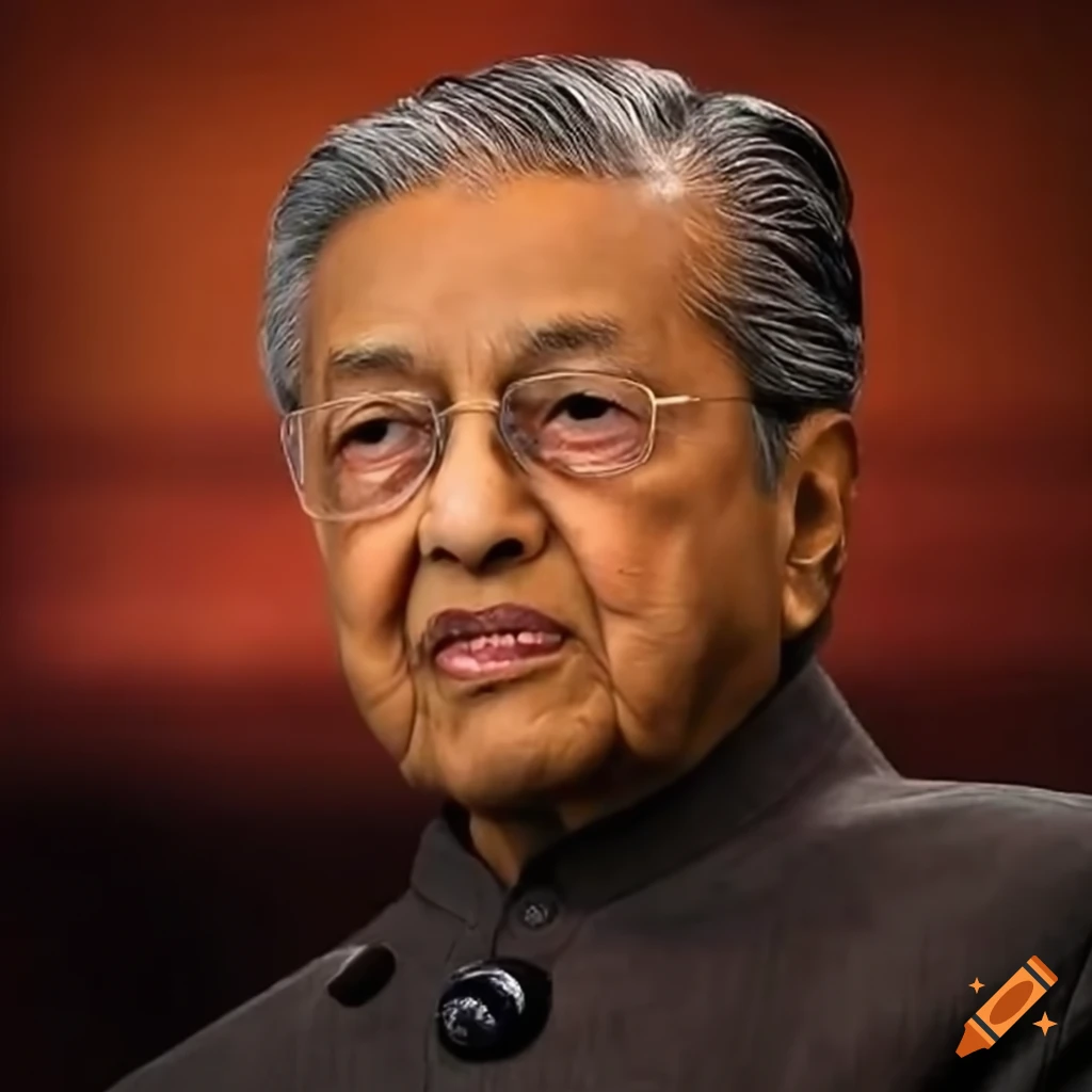 Mahathir Mohamad And Hu Tao Together