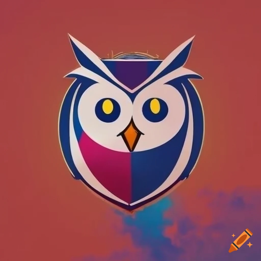 logo de foot avec un hibou pour FC Campin