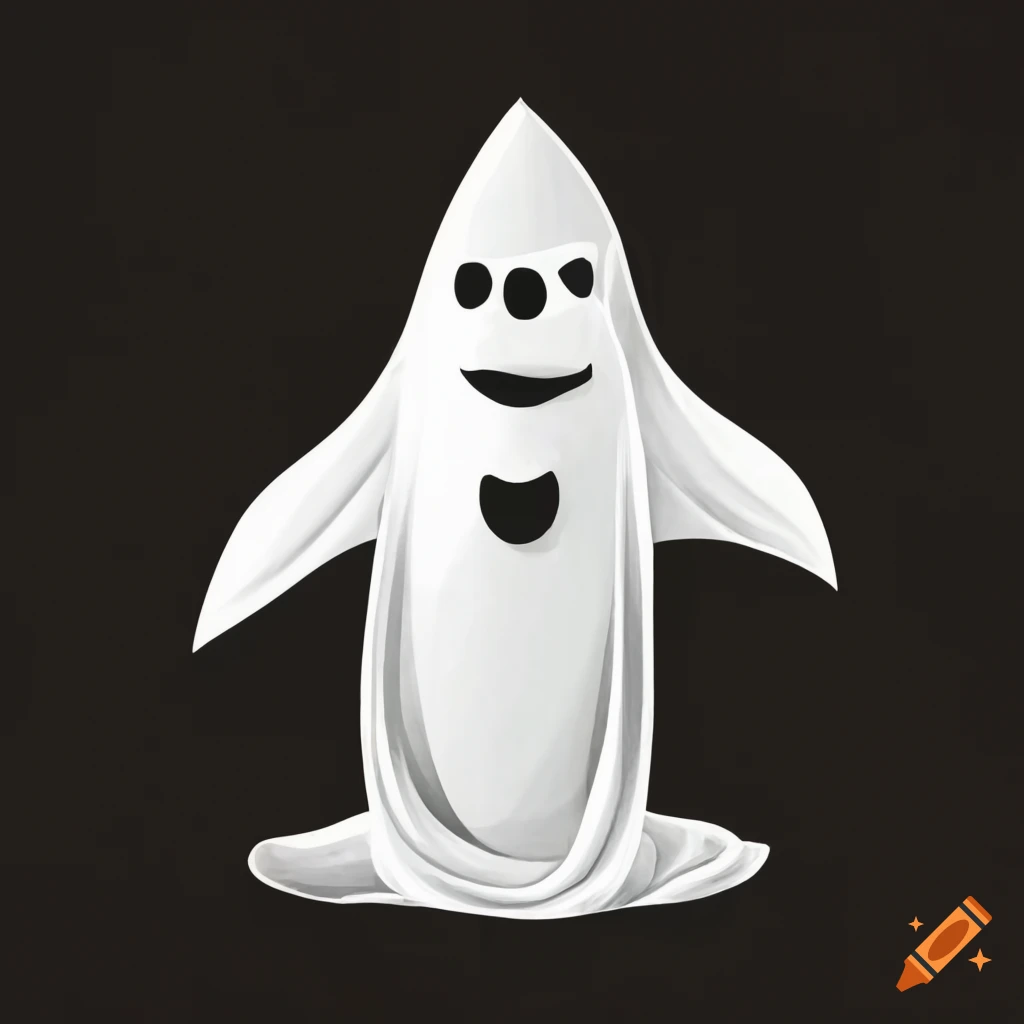 ghost-of-christmas-in-a-sheet-on-craiyon