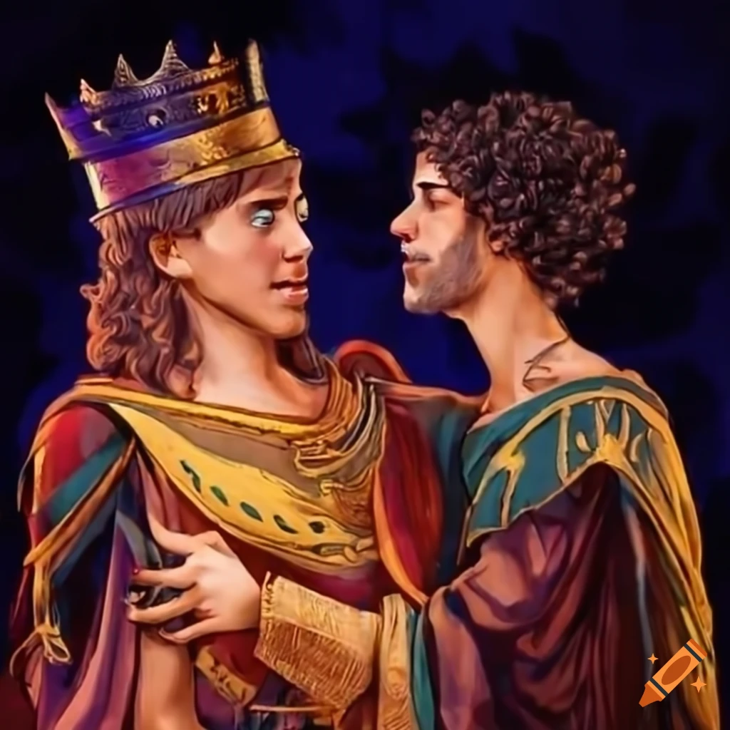 image from the musical Beloved King: A Queer Bible Musical