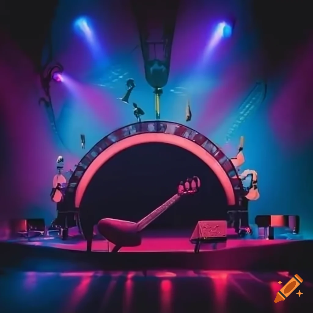 live-music-stage-on-craiyon