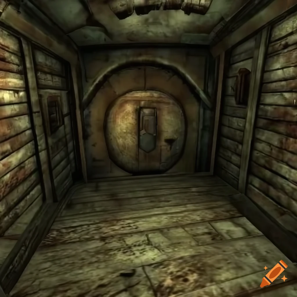 Image of a vault door with number 47 on Craiyon