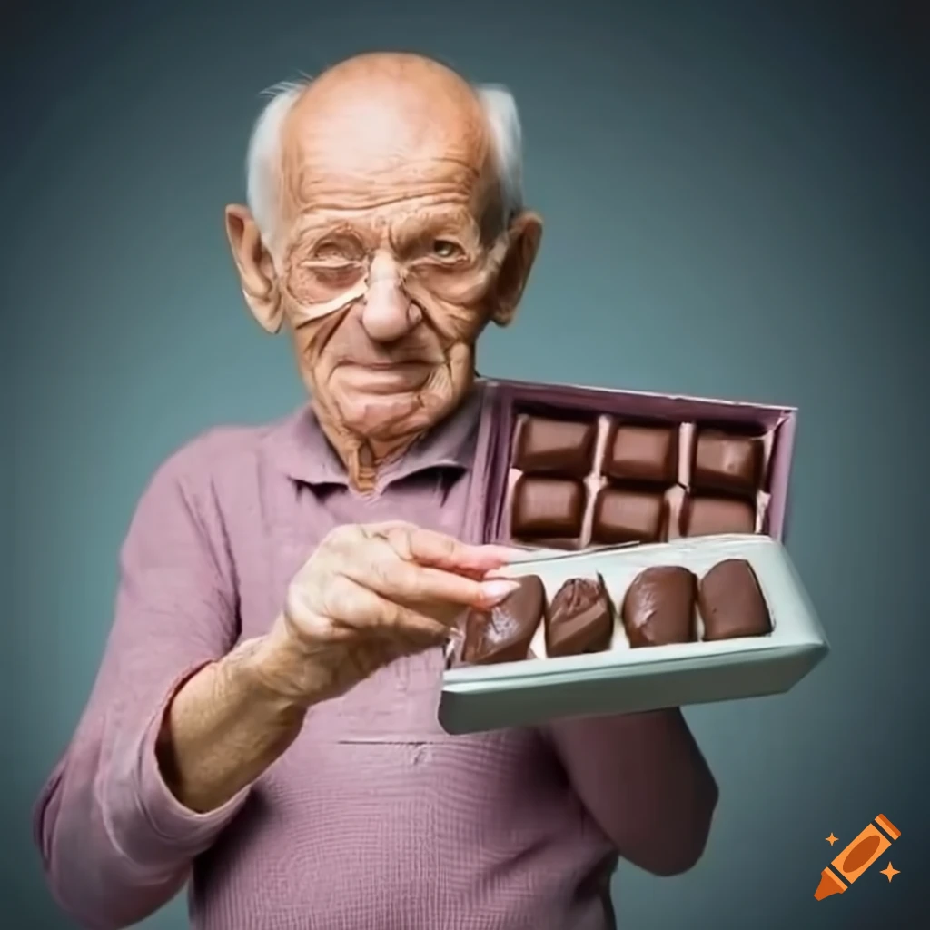 Elderly Man Offering A Box Of Chocolates On Craiyon how-to-wrap-flower-bouquet-new-round-bouquet-wrapping-easy-techniques